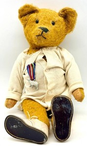 Vintage L Falco Part Wool Teddy Bear