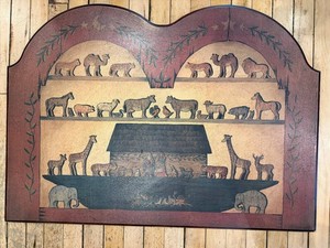 Animal Ark Scene Wall Art 35 X 25 in