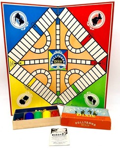 Vintage Pollyanna Dixie Parker Brothers Board Game