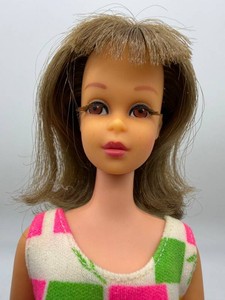 Vintage 1966 Mattel Francie Brunette Bend-Leg Doll