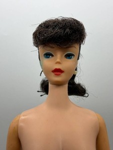 Vintage 1961 Barbie #5 Ponytail Brunette Doll
