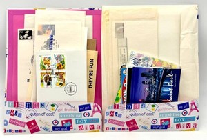Mixed Lot U.S. Commemorative Stamps Postcards & Covers