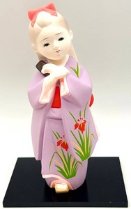 Toyo Porcelain Asian Doll With Stand