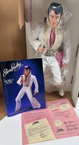 Elvis Presley Supergold Doll With Box & Certificate