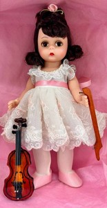 Alexander First Recital 17037 Doll With Violin & Bow