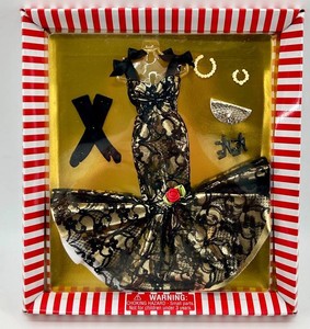 Retro Candi Fashion Doll Ensemble With Accessories