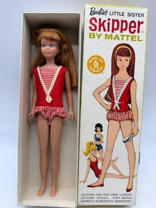 Vintage 1963 Titian Skipper Barbie Doll With Box