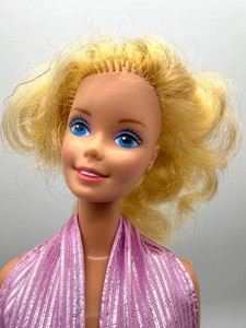 Vintage Barbie Doll With Outfit - Sticky Legs - Marked 1966