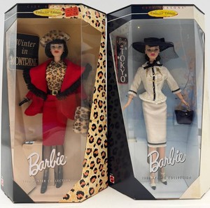 Barbie City Seasons Collector Edition Dolls Mixed Lot