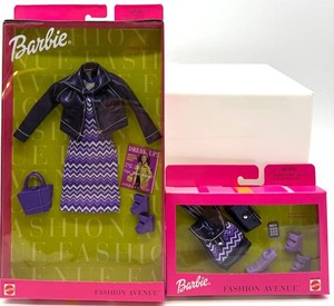 Barbie Fashion Avenue Outfit & Accessory Pack (Lot of 2)