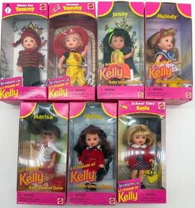Mattel Lil Friends of Kelly Doll Set (Lot of 7)