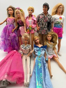 Barbie & Ken Fashion Dolls (Lot of 8)