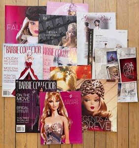 Barbie Collector & Gene Magazines and Books (Lot of 12)