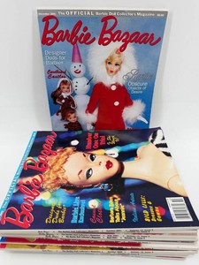 Barbie Bazaar Official Barbie Doll Collectors Magazine (Lot of 12)