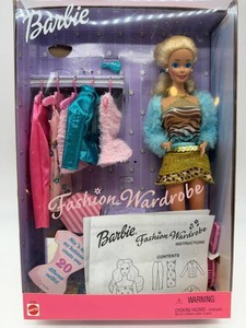 Barbie Fashion Wardrobe Doll Set