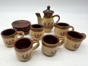 Vintage Childs Ceramic Tea Service Set 11 Pieces