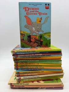 Disney Wonder Book Assortment (Lot of 22)