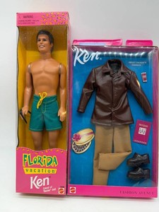 Mattel Florida Vacation Ken 20496 & Fashion Avenue Mixed Lot