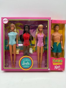 Malibu Barbie & Florida Vacation Ken Mixed Lot