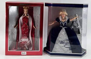 Barbie Millennium Princess & Barbie 2000 Collector Edition Dolls NIB