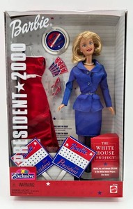 Barbie President 2000 Doll NIB