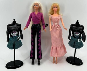 Mixed Fashion Doll & Outfits including Fashion Fever Rock NRoll