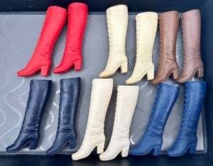 Vintage Squishy Barbie Boots