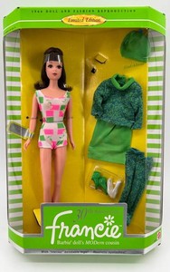 Mattel Francie 30th Anniversary Limited Edition Doll NIB