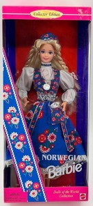 Barbie Dolls of the World Norwegian Collector Edition NIB