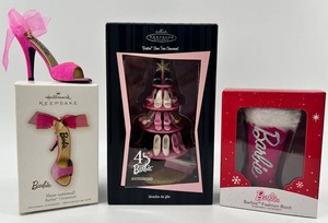 Barbie Hallmark Keepsake Ornament Mixed Lot of 3