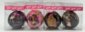 Barbie Holiday Ornament Set (Lot of 4)