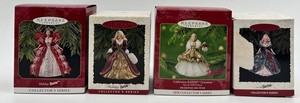 Hallmark Keepsake Barbie Holiday Ornaments