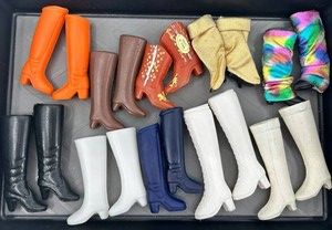 Mixed Doll Boots and Booties including Barbie