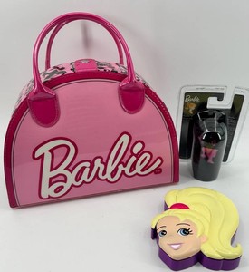 Barbie Themed Container, Nightlight & Face Case Mixed Lot