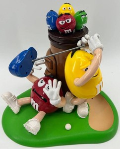 M&Ms Golf Figurine Candy Dispenser