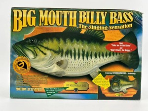 Vintage Big Mouth Billy Bass Singing Fish in Box