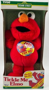 Tyco Sesame Street Tickle Me Elmo Plush Toy
