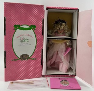 Paradise Galleries Heather the Fairy Child Porcelain Doll With Box & Papers