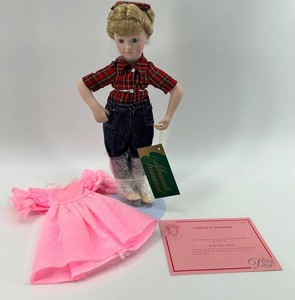 Moments Treasured Design Debut Porcelain Doll With Extra Dress & Box