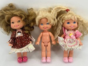 Vintage Mattel Cherry Merry Muffin Dolls (Lot of 3)