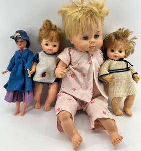 Vintage Horsman Doll Mixed Lot of 4