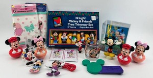 Disney Mickey & Minnie Collectibles Mixed Lot
