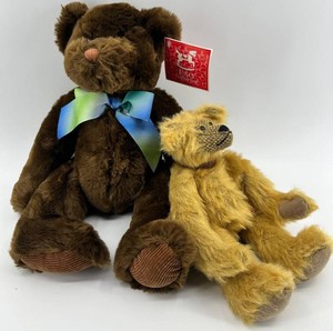 FAO Schwarz & Colby Teddy Bears (Lot of 2)