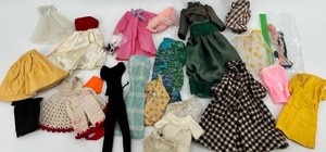 Vintage Barbie Clothes including Silken Flame Dress and More