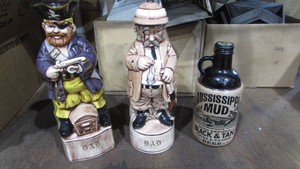 (3) Collectable Liquor Decanters