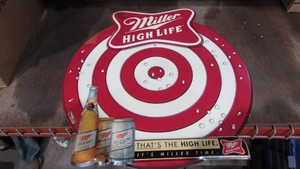 Miller High Life Bullseye Collectable Tin