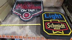 Lot of Collectable Signs