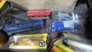 Large Quantity of Tracks and Train Car Collectables