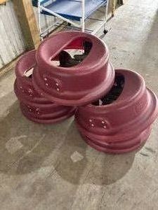(5) Magnetic Garbage Can Lids