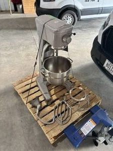 Hobart Mixer with Attachments and Bowl